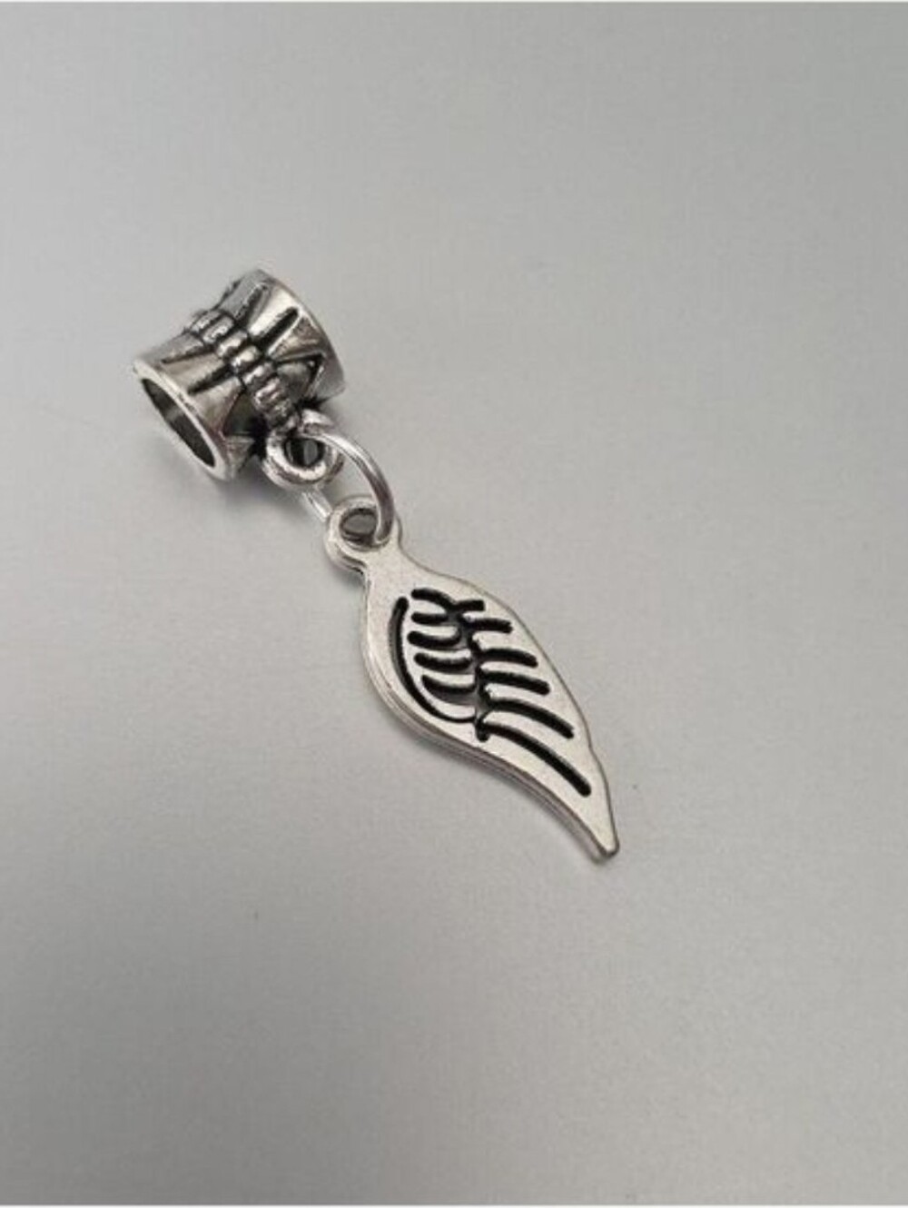 Angel Wings Charm for European Style Bracelets Fits Pandora Syst…